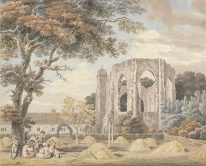 La chapelle du monastère des Frères Gris, Winchester