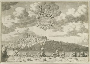 Château de Dudley : gravure sur cuivre, nd [1653-1686] - Michael Burghers