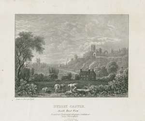 Château de Dudley: gravure sur cuivre, nd [1653-1686] - Michael Burghers