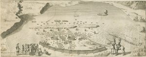 High Offley - Shebben Pool (gravure) - Michael Burghers