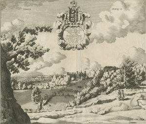 Prestwood Hall : gravure, nd [1653-1727]