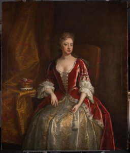 Portrait de Lady Elizabeth Percy, épouse de Charles, 6e duc de Somerset - Michael Dahl