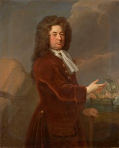 Vice-amiral Sir William Whetstone (d.1711), fin du 17e au début du 18e siècle - Michael Dahl