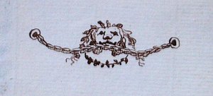 Dessin du carnet de croquis de Michael Faraday (plume et encre sur papier) - Michael Faraday