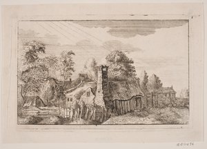 Maisons paysannes délabrées