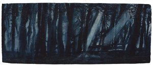 Bois au clair de lune - Michael Frith