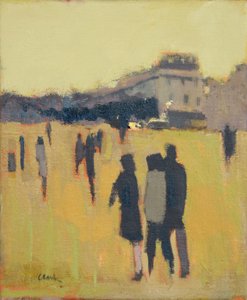 Amis, 2017 (huile sur lin)