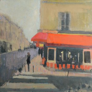 Paris, 3e arrondissement, 2015 (huile sur toile) - Michael G. Clark