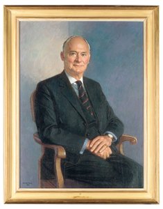 Portrait de Henry Lambert, assis