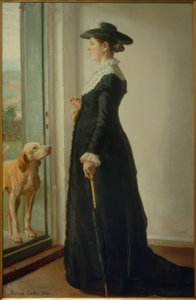 Portrait de ma femme. La peintre Anna Ancher - Michael Peter Ancher
