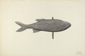 Girouette en forme de poisson, 1939