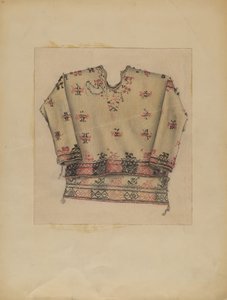 Robe de femme brodée