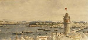 Vue de Constantinople depuis Marmarameer - Michael Zeno Diemer