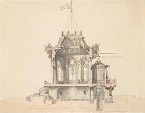 Projet pour un pavillon chinois, s.d.