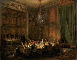 Souper du prince de Conti au Temple