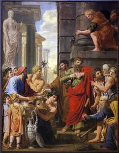 Saint Paul et Saint Barnabé refusant les honneurs divins à Lystre