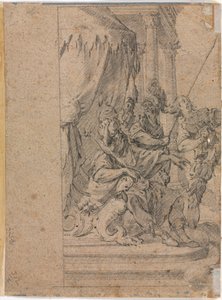 Panthea devant Cyrus verso, 1655-1660