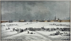 Vue de la forteresse Pierre et Paul