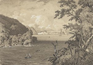 Les Bocas depuis le vieux fort, Macqueripe