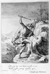 Alcyone et Ceyx transformés en oiseaux, 1655 - Michel de Marolles