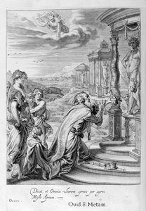Œnée, roi de Calydon, ayant négligé Diane dans un sacrifice est puni pour son impiété, 1655