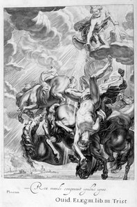 Phaéton frappé par la foudre de Jupiter, 1655