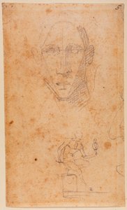 Étude de tête et croquis de Diomède avec Palladius
