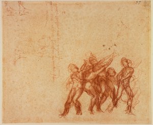 Études de figures nues - Michelangelo (after) Buonarroti