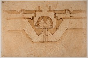 Conception pour un bastion pour une porte - Michelangelo Buonarroti