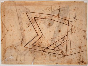 Plan de fortification - Michelangelo Buonarroti