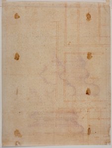 Plan fragmentaire du sol du couvent de San Lorenzo