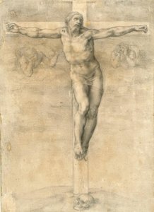 Crucifixion avec deux anges