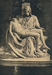Rome - Basilique Saint-Pierre. Pietà de Michel-Ange