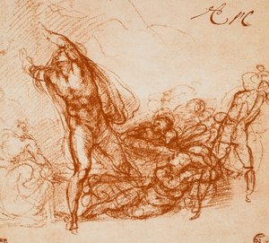 Étude pour la fresque de la chapelle Paolina