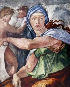 La Sibylle de Delphes (détail)