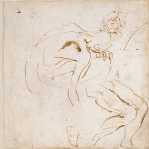 Deux études partielles de figures - Michelangelo Buonarroti