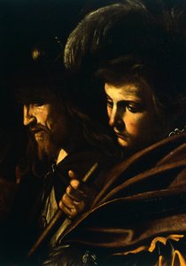 Visages de deux hommes (détail)