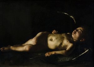 Cupidon endormi - Michelangelo Merisi da Caravaggio