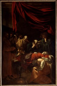La Mort de la Vierge, 1605 - Michelangelo Merisi da Caravaggio