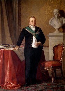 Portrait de Camillo Benso, Comte de Cavour