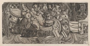 Speculum Romanae Magnificentiae: Bataille navale - Michele Lucchese