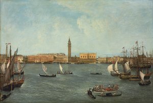 Le Bacino di San Marco, Venise, vue vers le Molo