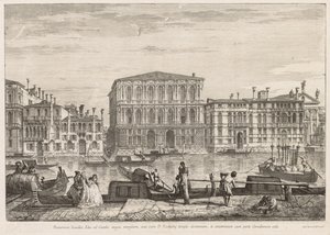 Vues de Venise : Palazzo Pesaro