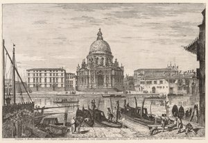Vues de Venise : S. M. Della Salute, 1741 - Michele Marieschi