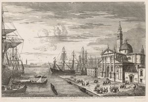 Vues de Venise : Le bassin de Saint-Marc