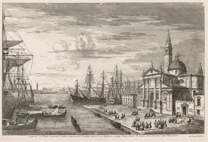 Vues de Venise : Le Bassin de Saint-Marc, 1741