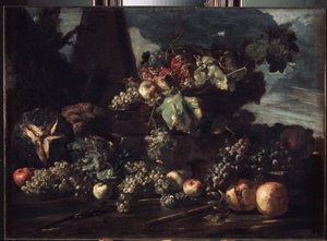 Nature morte au raisin