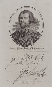 George Villiers, duc de Buckingham, courtisan, homme politique anglais et favori du roi Jacques Ier