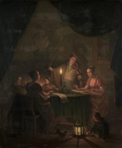 Une fête musicale à la chandelle - Michiel Versteegh