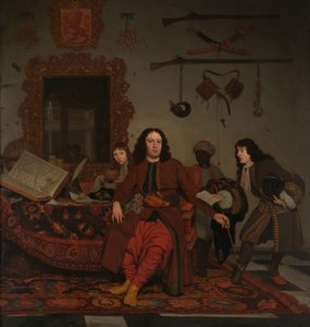 Portrait de Thomas Hees (né en 1634/35), résident et commissaire des États généraux auprès des gouvernements d